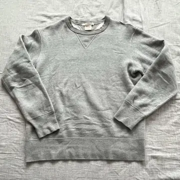 BARNS OUTIFITTERS 그레이 양V 크루넥 맨투맨