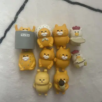 길고양이 부대의 피규어
