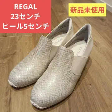 [ 미사용 새상품 ] REGAL 리갈 슬립온 힐 23cm