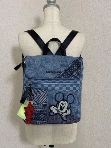 [미사용 택 포함] Desigual Disney 콜라보 백팩