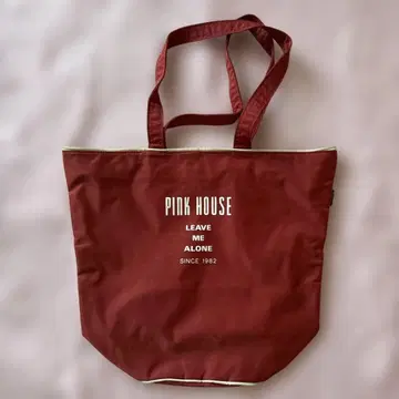 PINK HOUSE 토트백 버건디