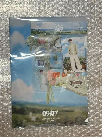 &TEAM EJ 벌스데이 키트 생일 2025 트레이딩 카드 클리어 파일