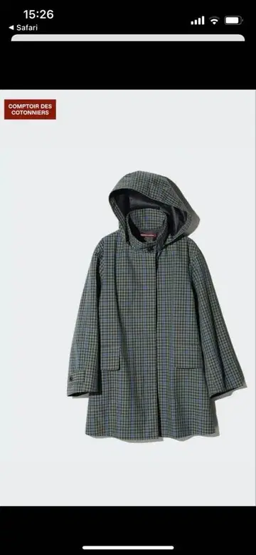 [  ] 블록 테크 코트 새상품 S 사이즈