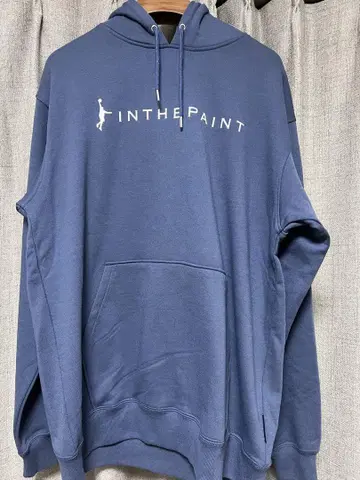 IN THE PAINT XL 네이비 후드티