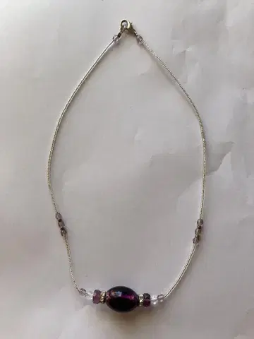 베네치아 유리 목걸이
