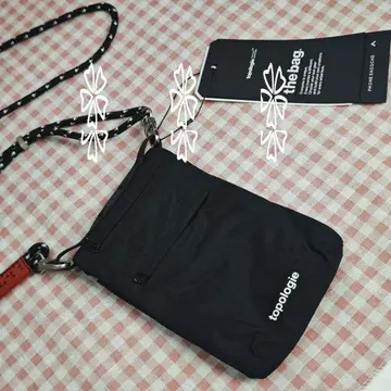 토폴로지 Phone Sacoche 폰 사코슈 블랙 스트랩 포함