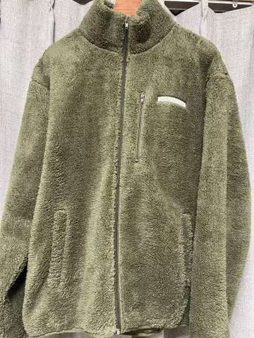 플리스 자켓 XL 올리브 그린