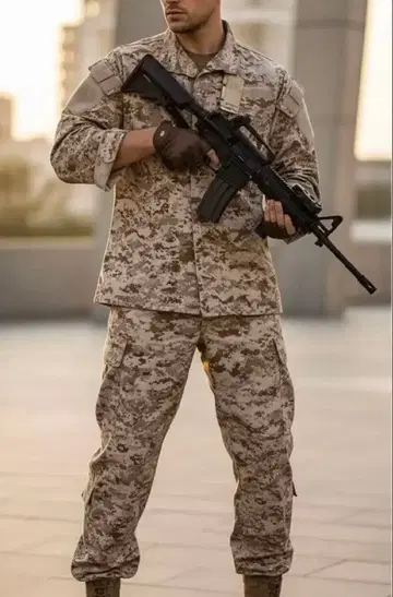 새상품 US Army ACU 셋업 S-R 카모플라쥬