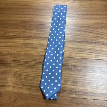 새상품급 홀리데이&브라운 도트 프린트 넥타이