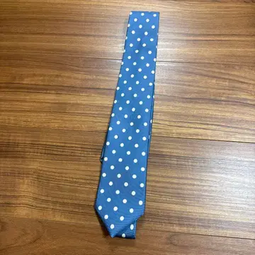 새상품급 홀리데이&브라운 도트 프린트 넥타이