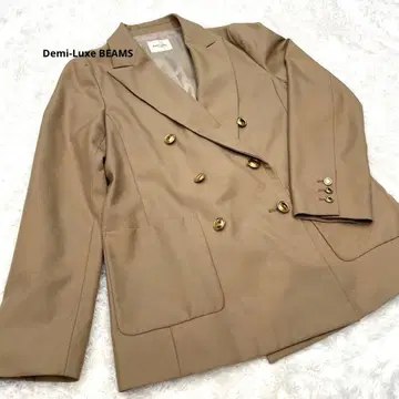 Demi-Luxe BEAMS 베이지 테일러드 자켓