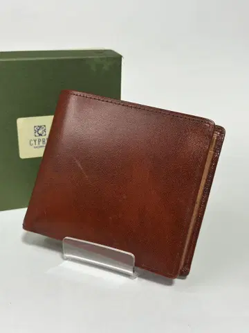 고품질 CYPRIS 키프리스 2단 접이식 가죽 지갑