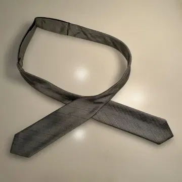 폴 스튜어트 헤링본 보타이(나비 넥타이) 그레이 1회 사용