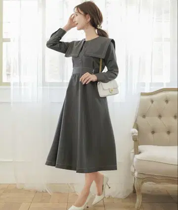세일러 카라 백리본 원피스 le reve vaniller