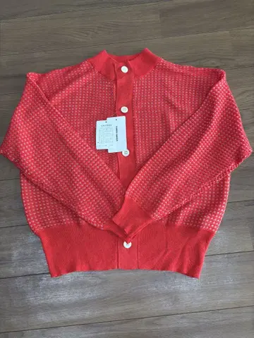 주말 세일 SUPER HAKKA 가디건 빨간색