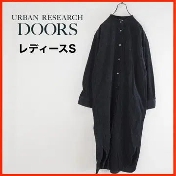 A3951*URBAN RESEARCH DOORS*셔츠 원피스*S*네이비