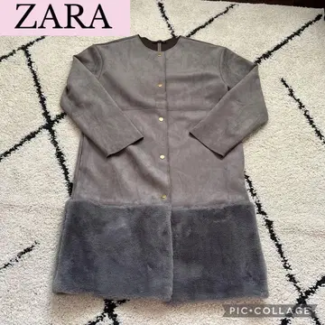 ZARA 그레이 롱 코트