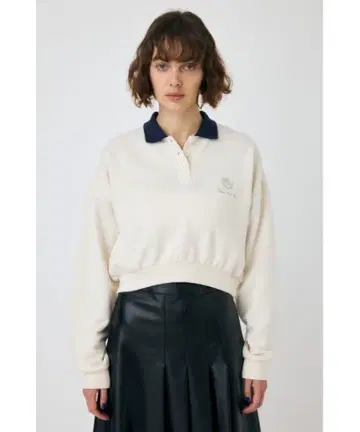 MOUSSY 미사용품 EMBROIDERY 폴로 풀오버