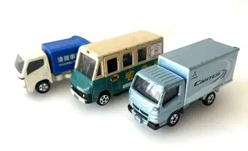 [토미카] [미니카] 트럭 쓰레기 수거차 등 3대 모음 세트