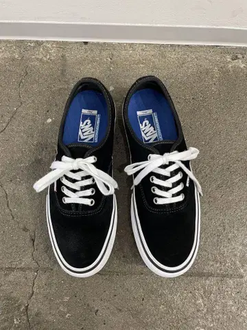 Vans 오센틱 프로 블랙 스웨이드 dx44