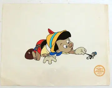 Walt Disney/월트 디즈니 피노키오 세리그래프 애니메이션 셀화