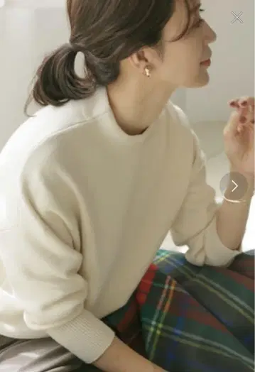 URBAN RESEARCH DOORS 보틀넥 KNIT 풀오버