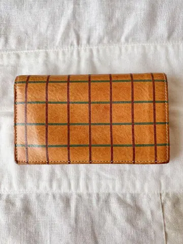 일비종떼 레트로 타일 (격자 무늬) 지갑
