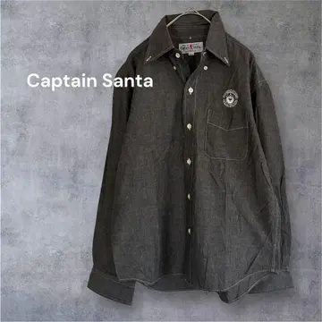 캡틴 산타 Captain Santa 긴팔 셔츠 S 캐주얼 남성용