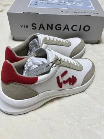 미사용 새상품 SANGACIO 스니커즈 사이즈 27cm 상자 포함