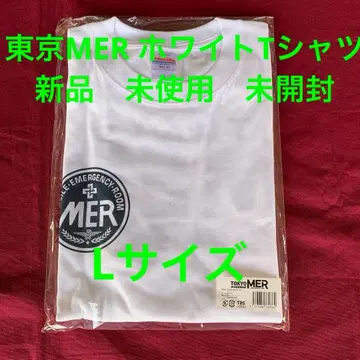TOKYO MER ~달리는 응급실 화이트 티셔츠 L 사이즈