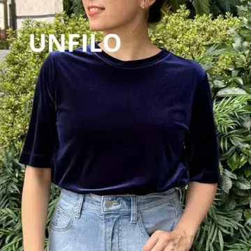 UNFILO 벨로아 티셔츠