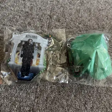 야마시타 켄지로 퍼 키링 코일 체인 키링 프리미엄 가챠
