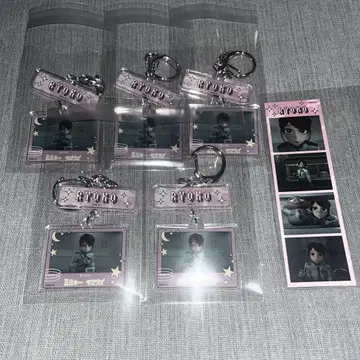 은하 특급 밀키 서브웨이 POPUP 키링 씰 료코