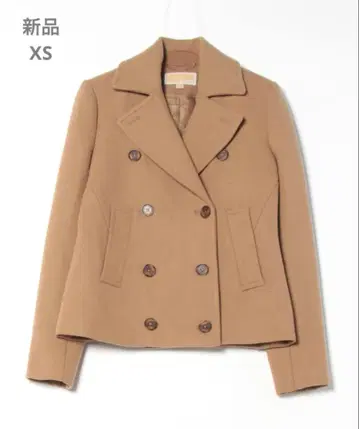 MICHAEL KORS 울 블렌드 피코트 XS