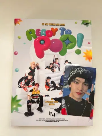 READY TO POP! DVD 2장 세트 포토 카드 포함
