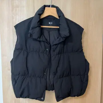 UNIQLO C 다운 크롭 베스트 L 사이즈