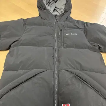 BEN DAVIS 블랙 다운 자켓 XL