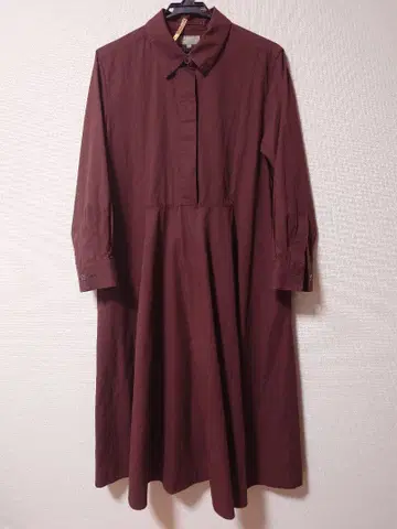 2022aw 마가렛호웰 FINE COTTON DRILL DRESS