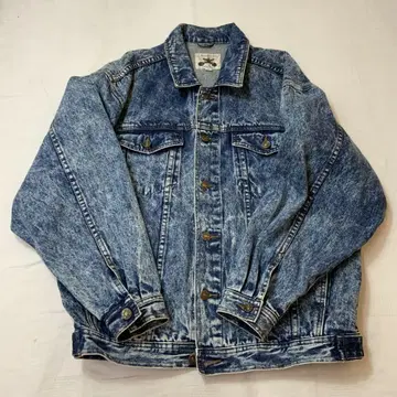 A/W BERKSHINE 케미컬 워시 데님 자켓