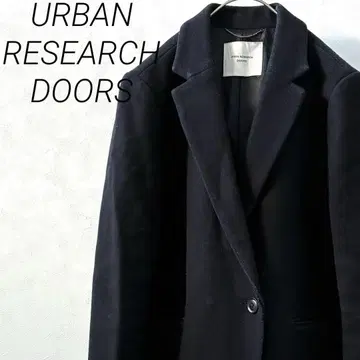 URBAN RESEARCH DOORS 체스터 코트 울 포켓 부착