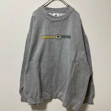 nfl greeneay 패커스 packers 맨투맨 그레이 XL
