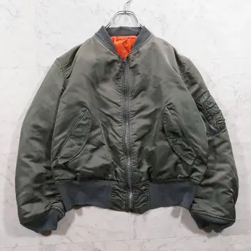80년대 USA제 3택 알파 MA-1 플라이트 자켓 M