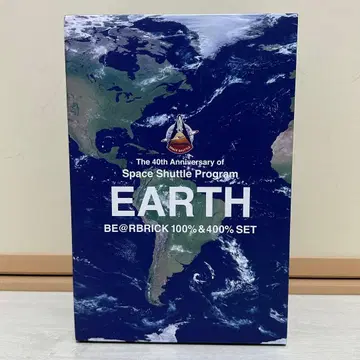 EARTH BE@RBRICK 100% & 400% 베어브릭 아스