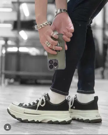 컨버스 스니커즈 통굽 26.5cm