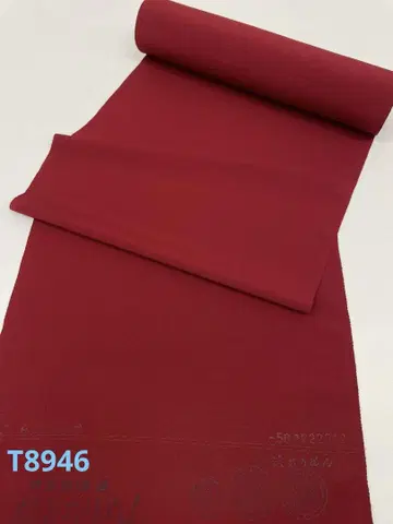 이로무지 하마 크레이프 원단 주홍 다홍색 순수 실크 옷감