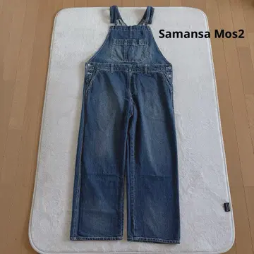 사만사 모스모스 Samansa Mos2 데님 살로펫 오버롤