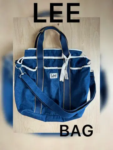 LEE 리 데님 토트백