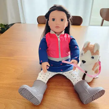 미국 인형 인형 반려동물 포함