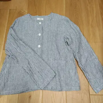 Parkes 스트라이프 긴팔 셔츠