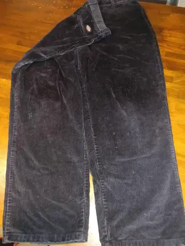 Dickies 코듀로이 팬츠 블랙 XL 상당